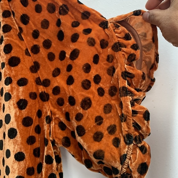 Cute Madewell velvet polka dot top - Picture 5 of 5